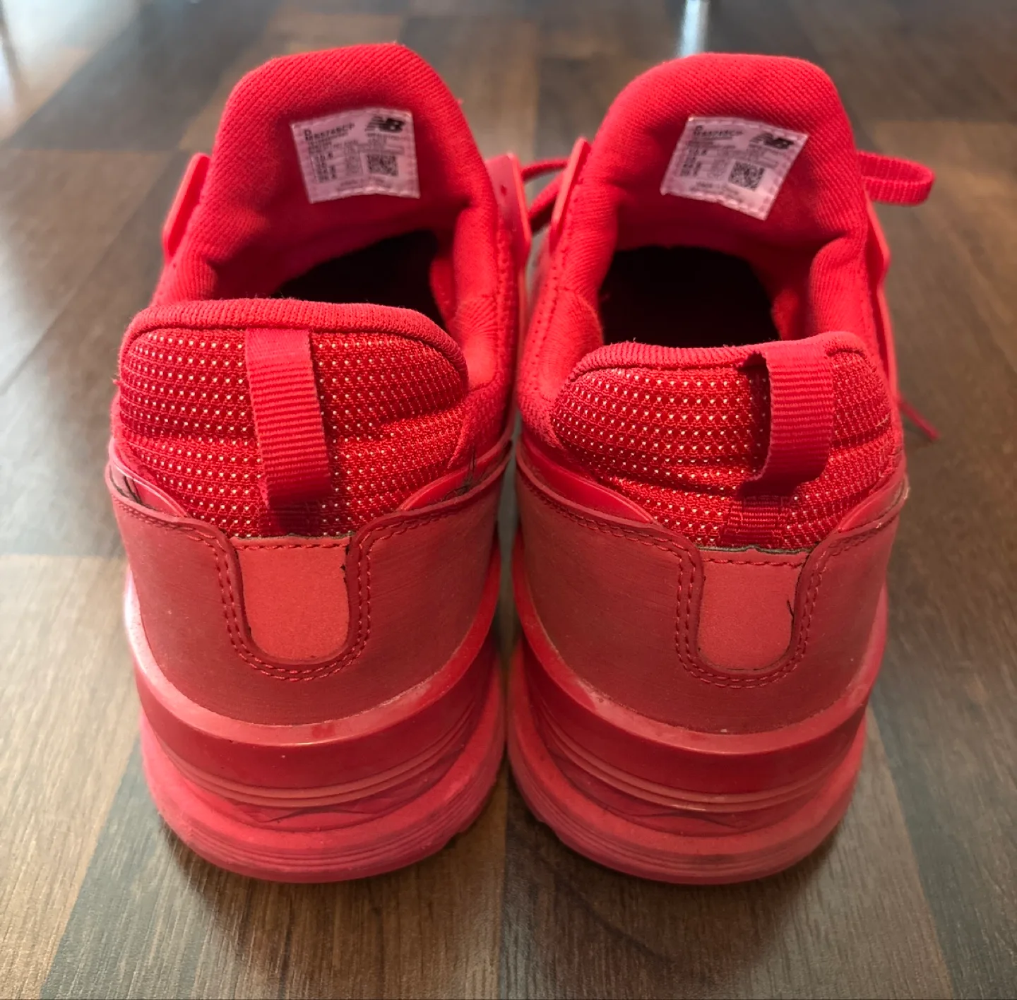 New Balance 574 Red Sneakers – Men’s US 10.5 image indicator(4)