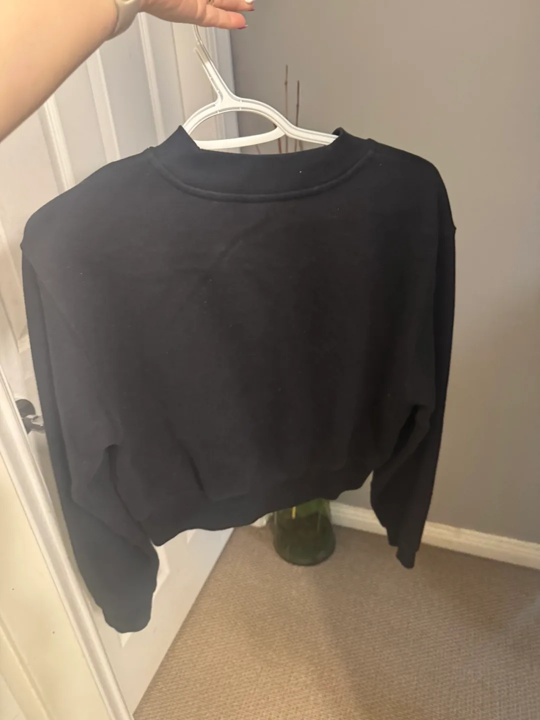 Tna COZYAF Fleece Black Sweatshirt - Size S thumbnail