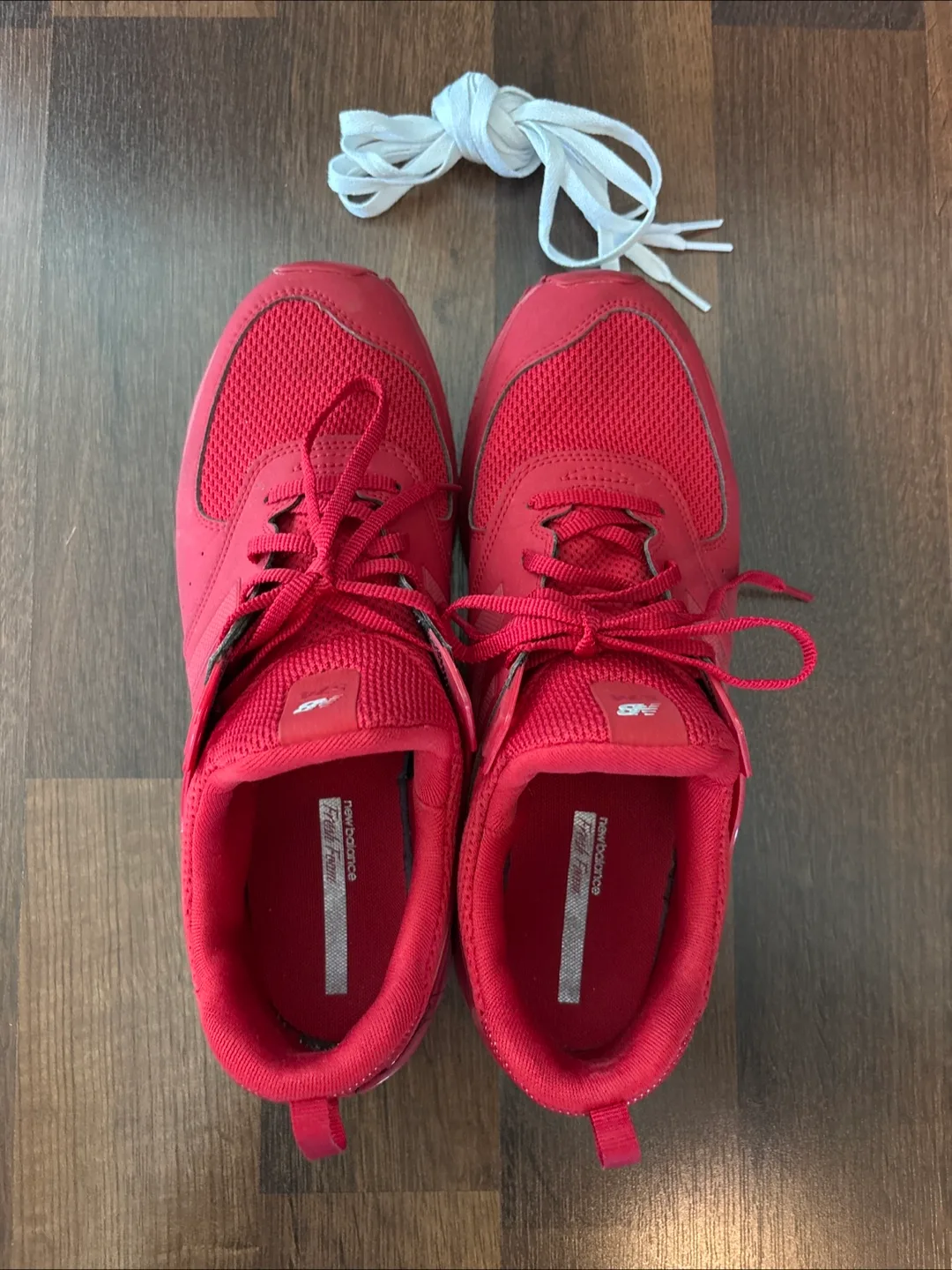 New Balance 574 Red Sneakers – Men’s US 10.5 image indicator(6)