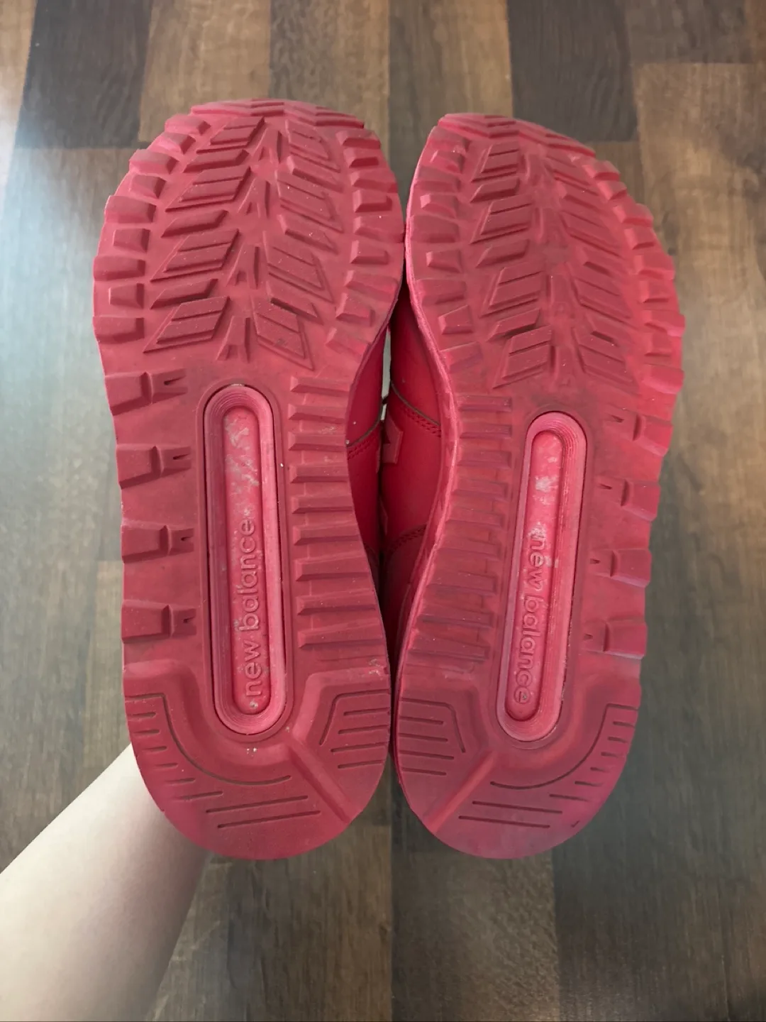 New Balance 574 Red Sneakers – Men’s US 10.5 image indicator(7)