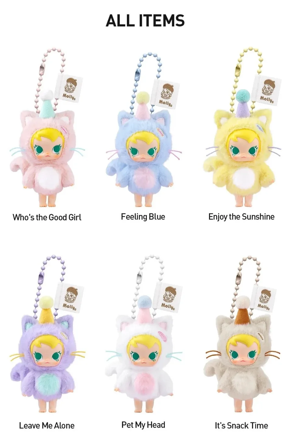 [AUTHENTIC] Pop Mart Molly Pocket Friends Vinyl Plush Pendant image indicator(4)
