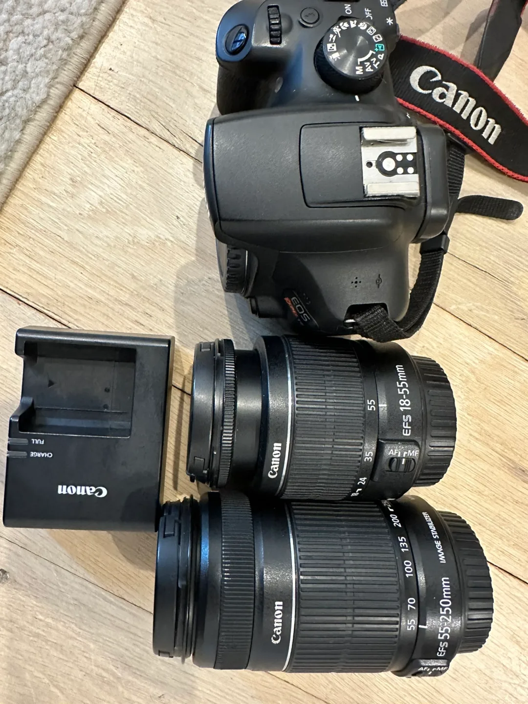 Canon EOS Rebel T6 Camera with 2 Lenses image indicator(2)