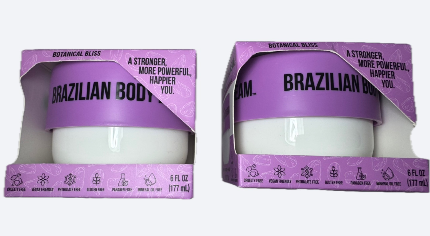 (2 pieces) Nutrius Brazilian Body Butter Cream, 6 fl oz (177 ml) - photo 2