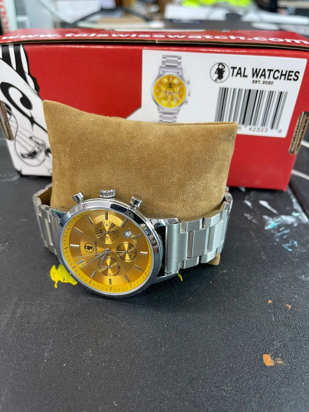 Tal Watches Wristwatch - Gold & Silver image indicator(3)