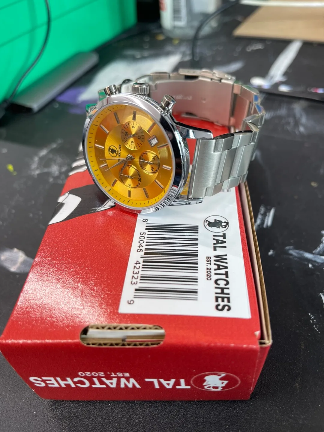 Tal Watches Wristwatch - Gold & Silver image indicator(6)