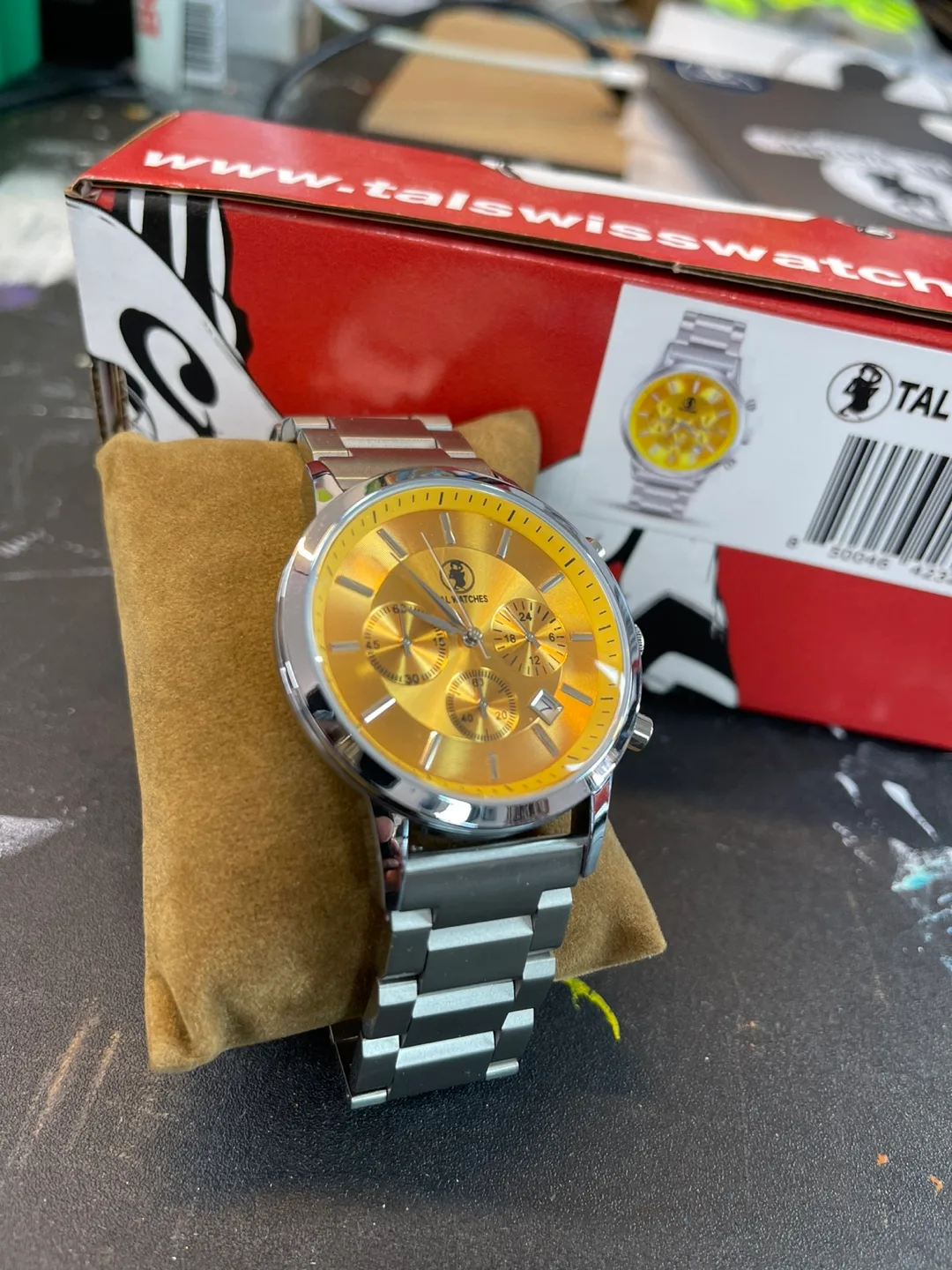 Tal Watches Wristwatch - Gold & Silver image indicator(2)