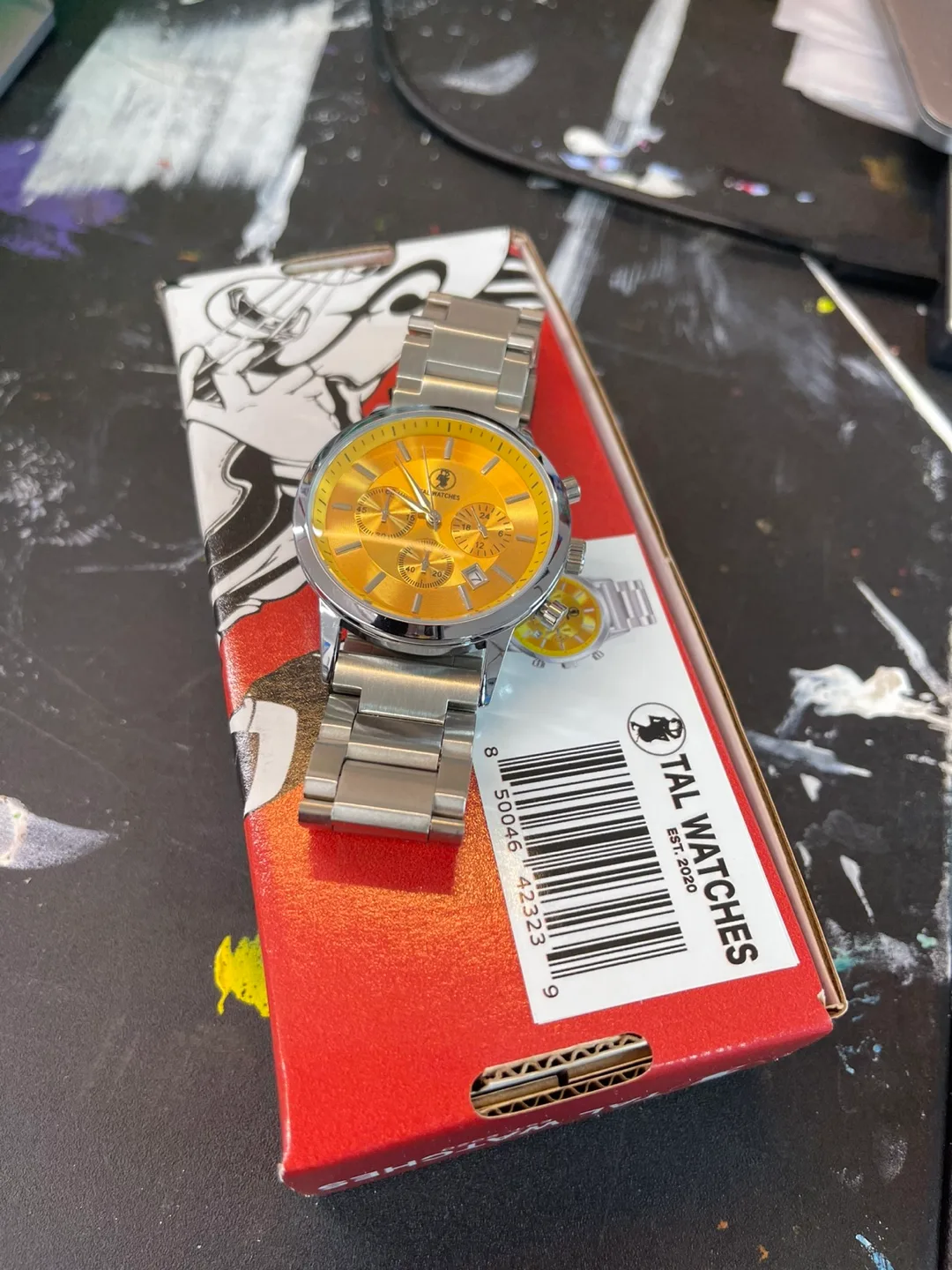 Tal Watches Wristwatch - Gold & Silver image indicator(5)