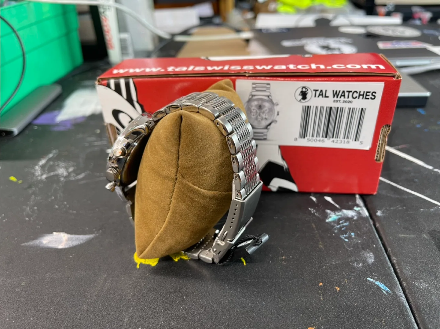 TAL WATCHES Silver Chronograph image indicator(3)