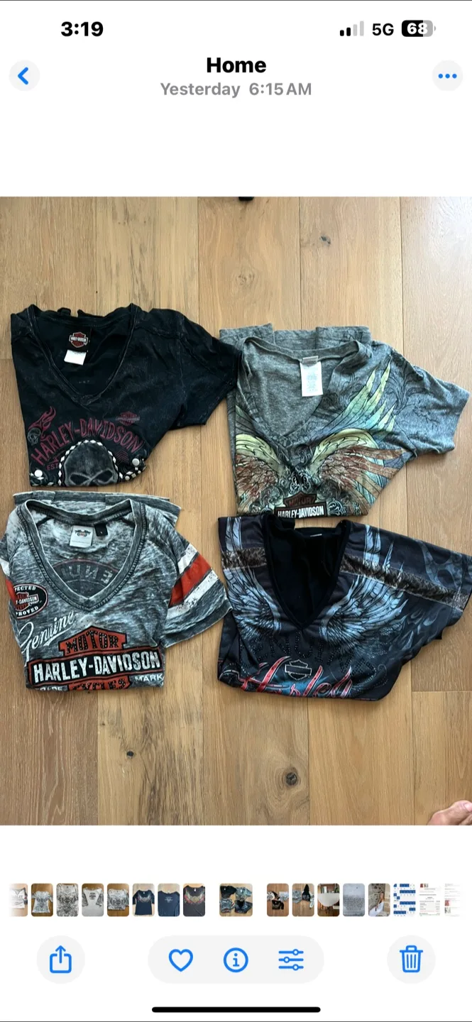 Harley-Davidson V-Neck T-Shirts thumbnail