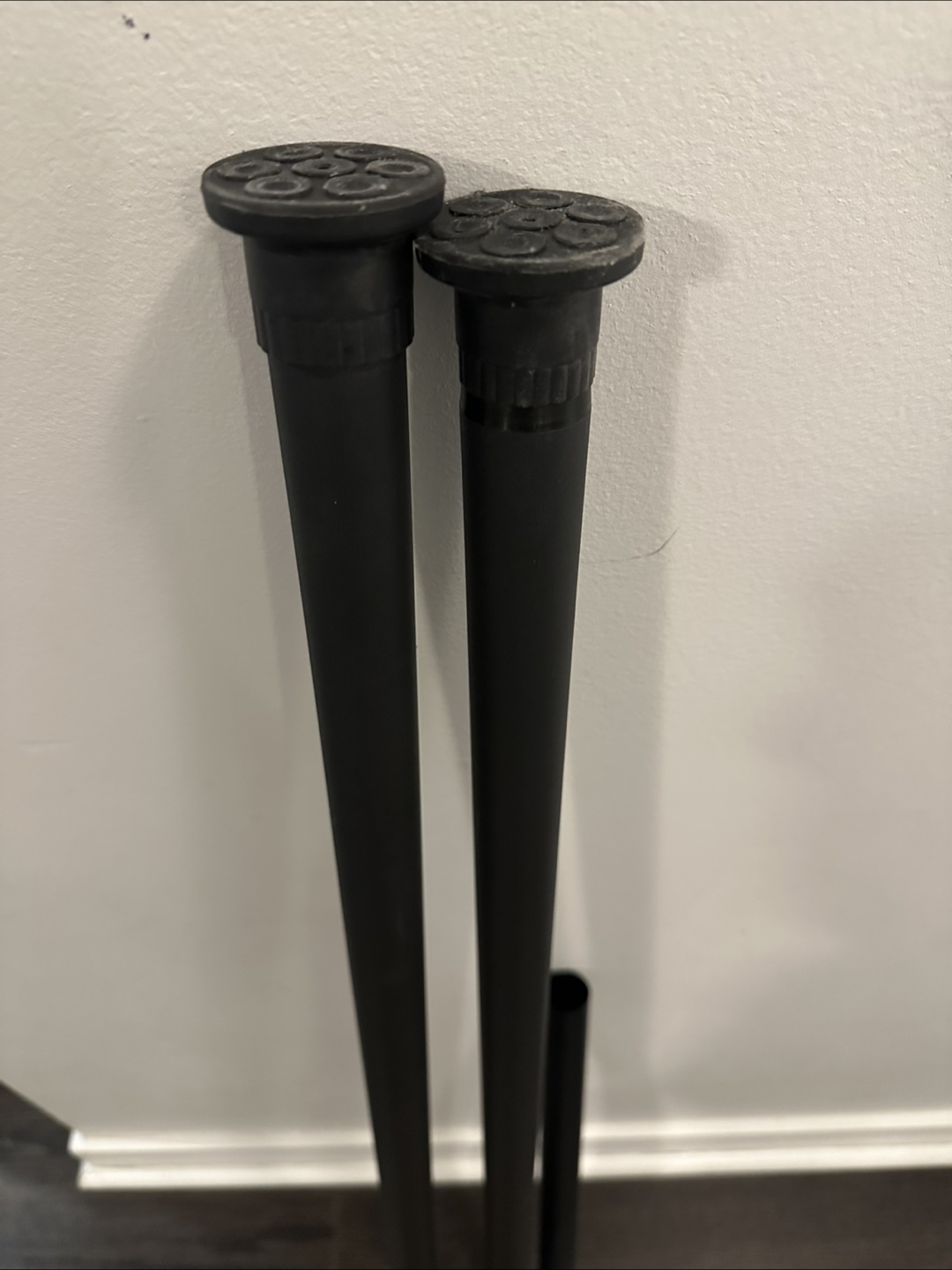 Black Tension Curtain Rod 83-122 Inch - photo 2