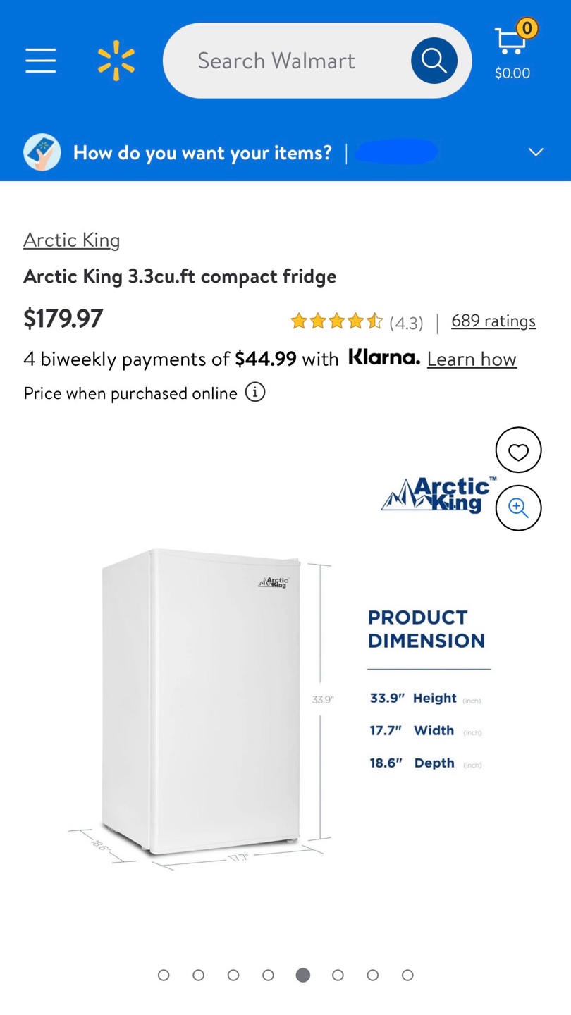 Arctic King Mini Fridge - photo 4