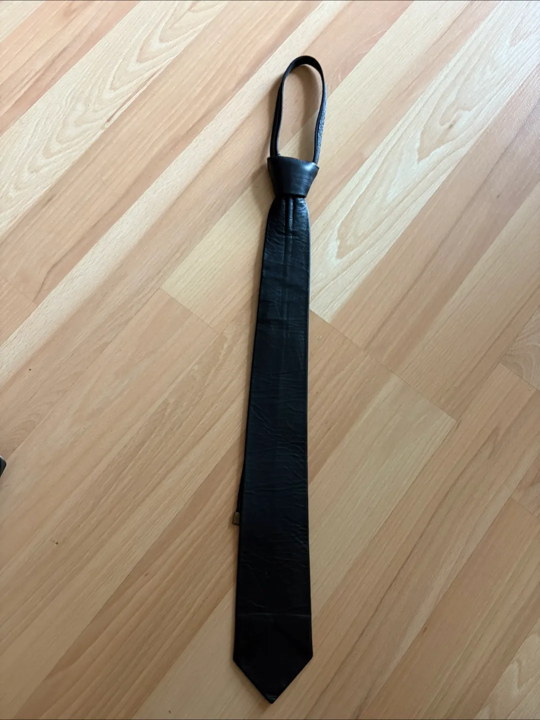 Vintage Leather Tie (zipper style) $10 firm thumbnail