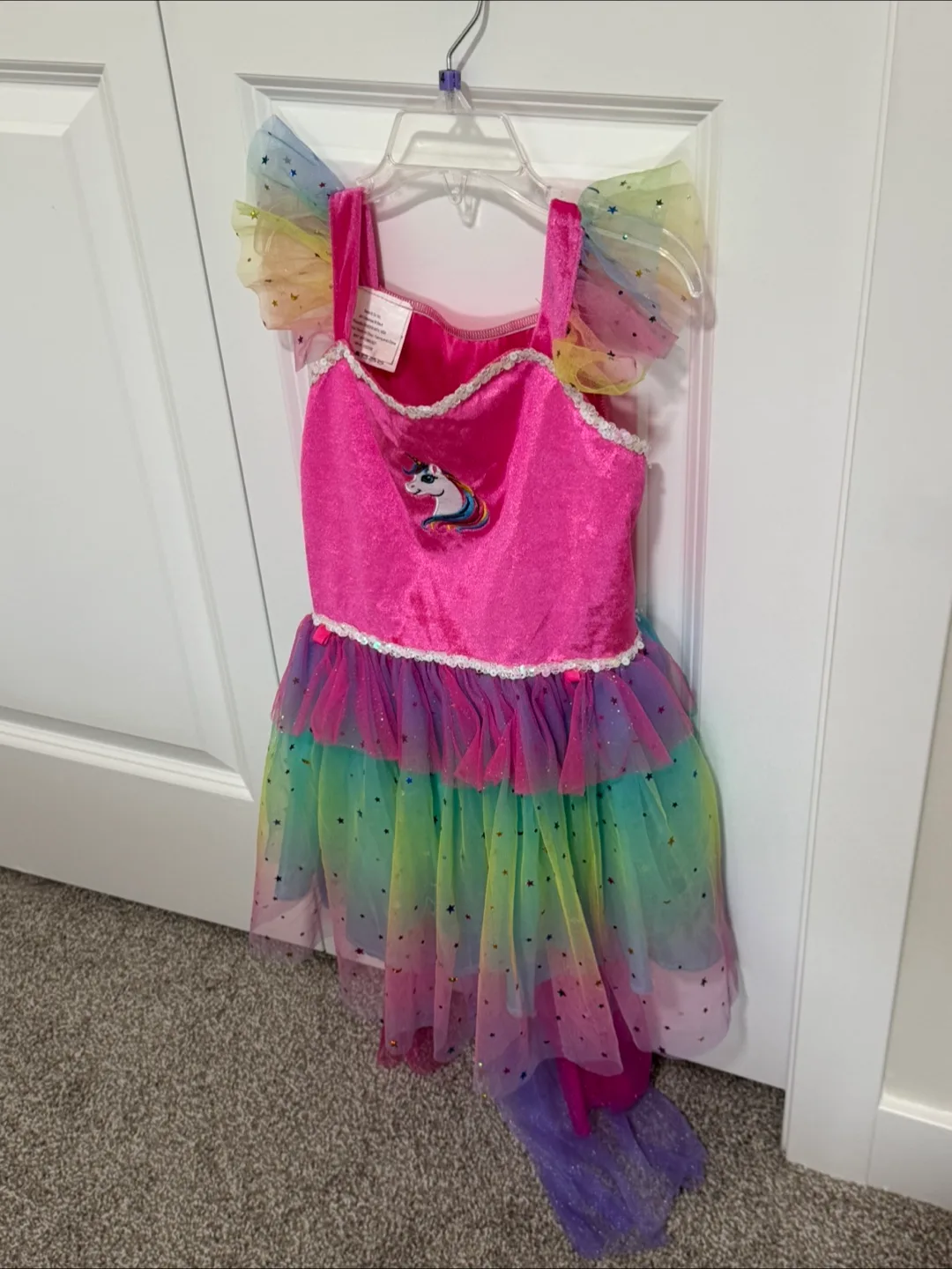 Unicorn Costume Dress size 5-6 thumbnail