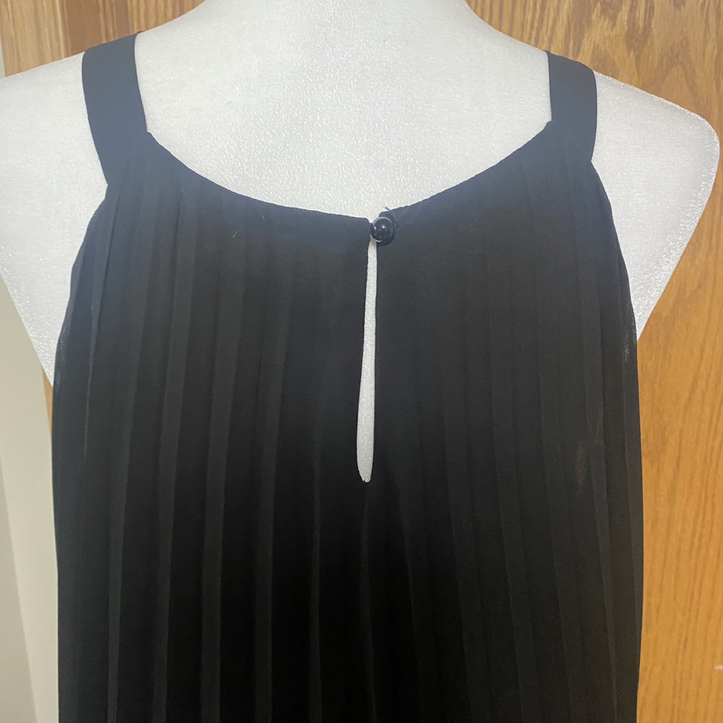 All over pleated chiffon dress - photo 5