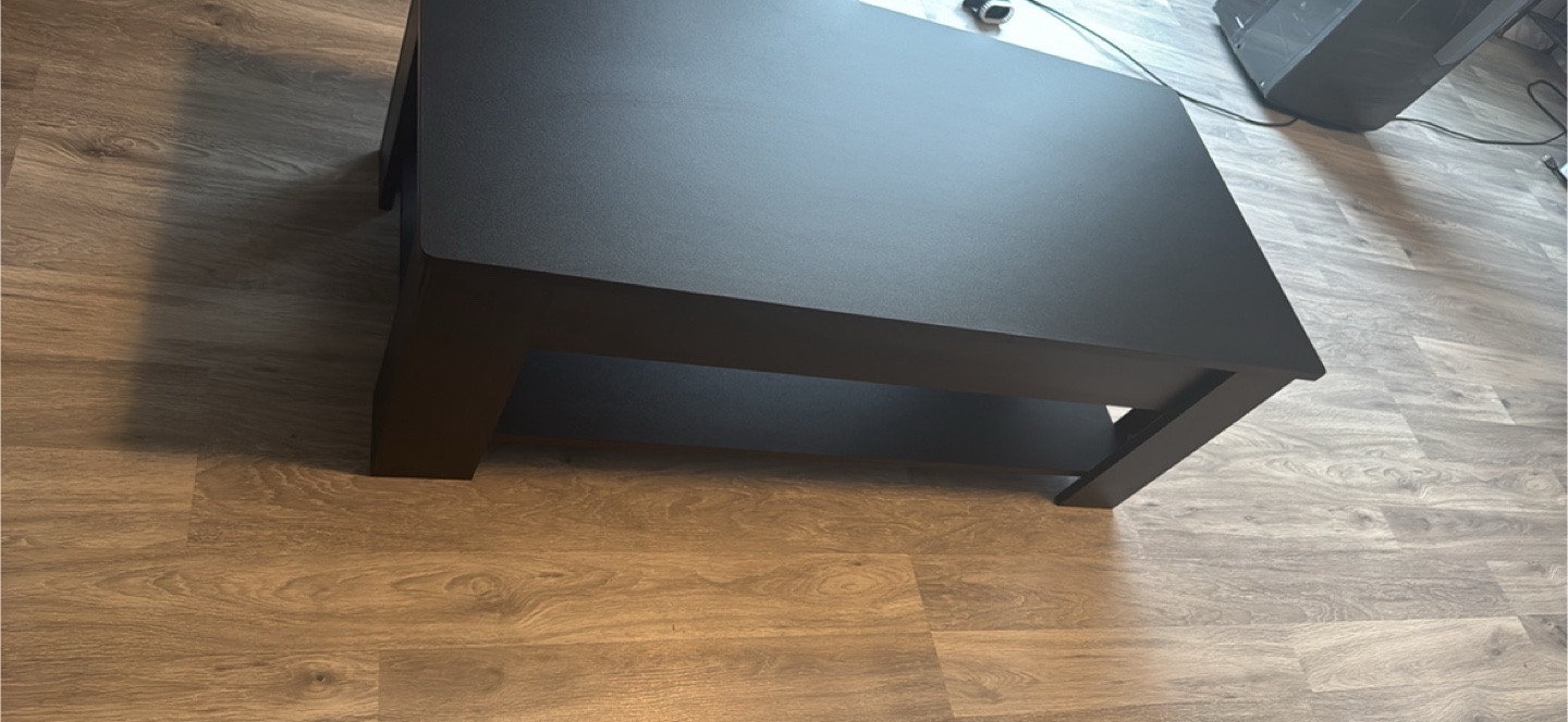 Black Lift Top Coffee Table