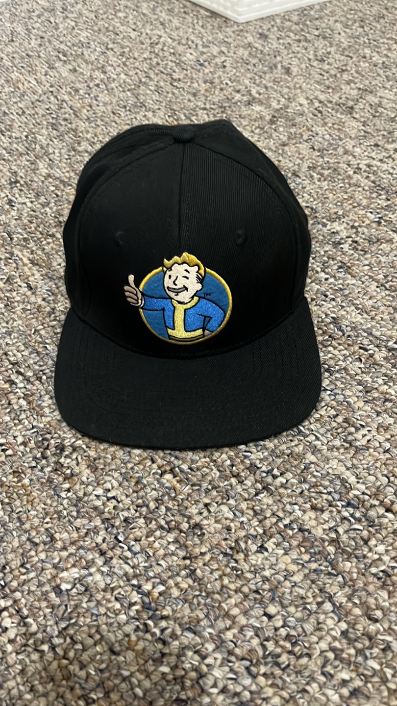 Bethesda Fallout Vault Boy Black Hat