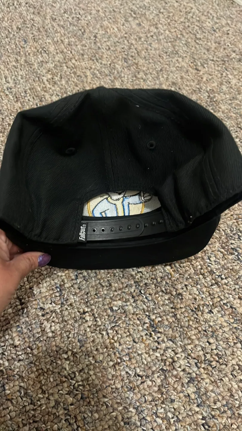 Bethesda Fallout Vault Boy Black Hat image indicator(6)