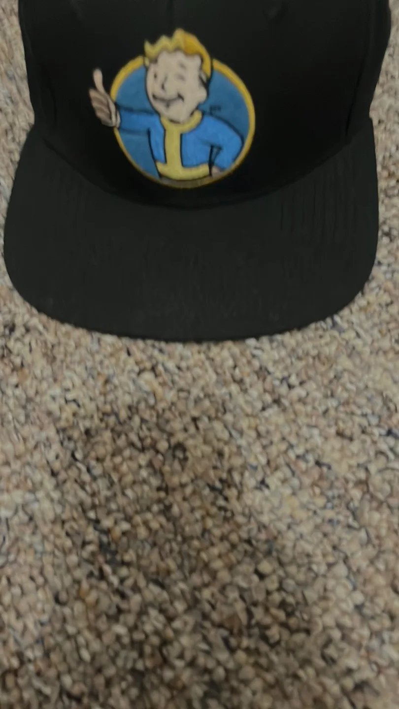 Bethesda Fallout Vault Boy Black Hat image indicator(4)