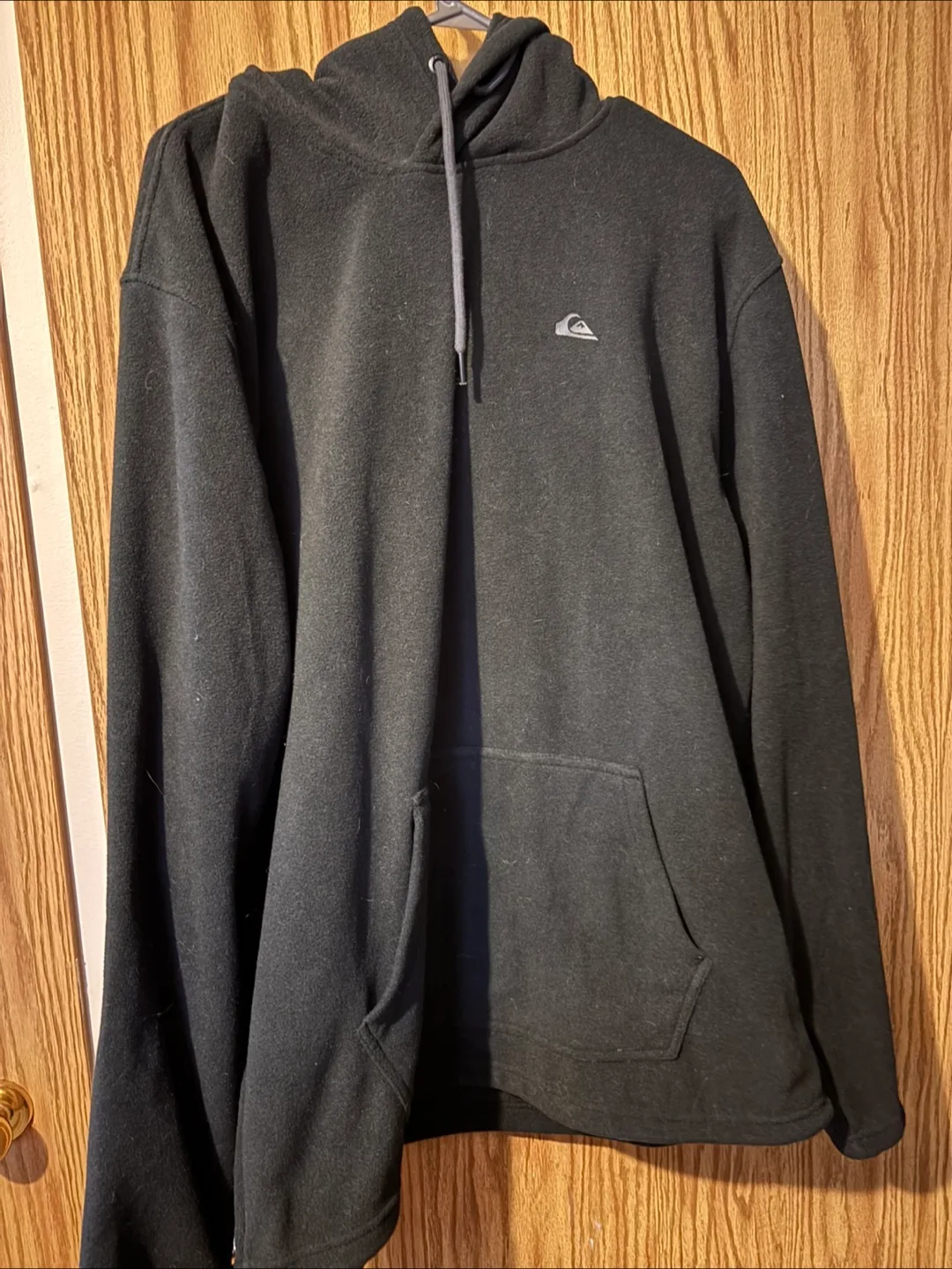 Quiksilver Black Hoodie - Size XL thumbnail