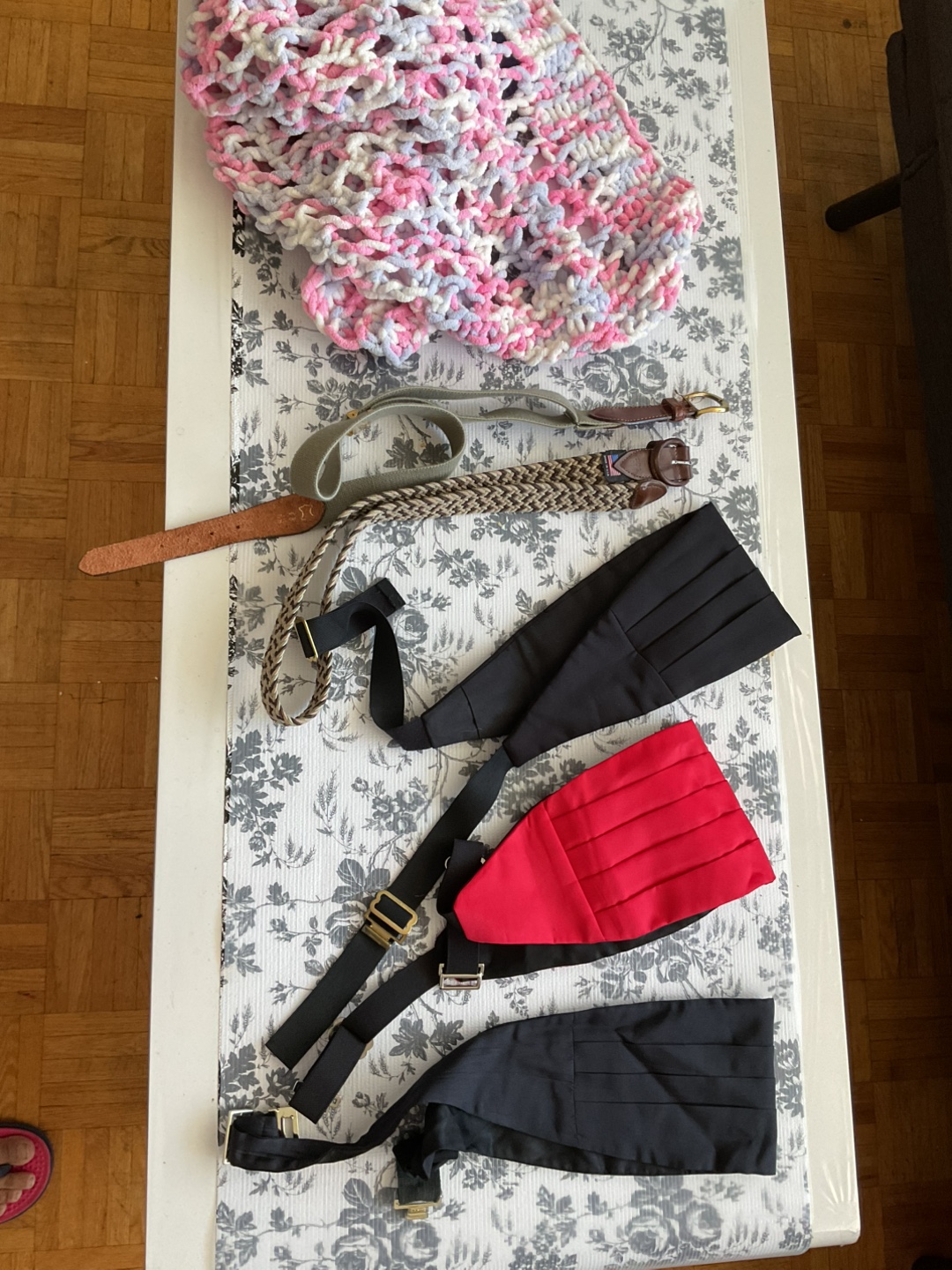 Men's Cummerbunds - Black and Red #freecycle