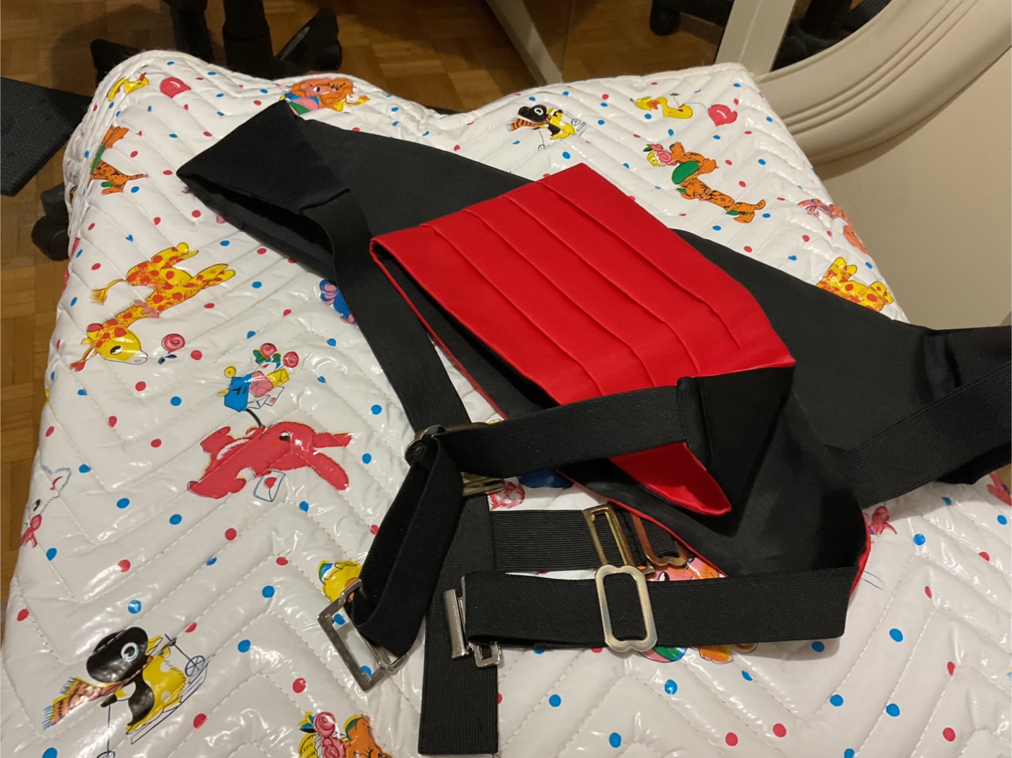 Men's Cummerbunds - Black and Red #freecycle - photo 5