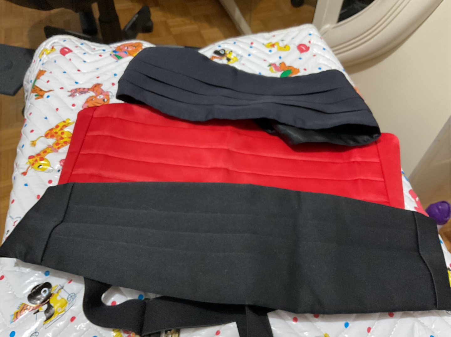 Men's Cummerbunds - Black and Red #freecycle - photo 4