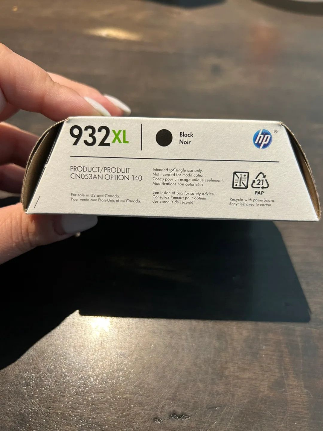 HP 932XL Black Ink Cartridge - New image indicator(5)
