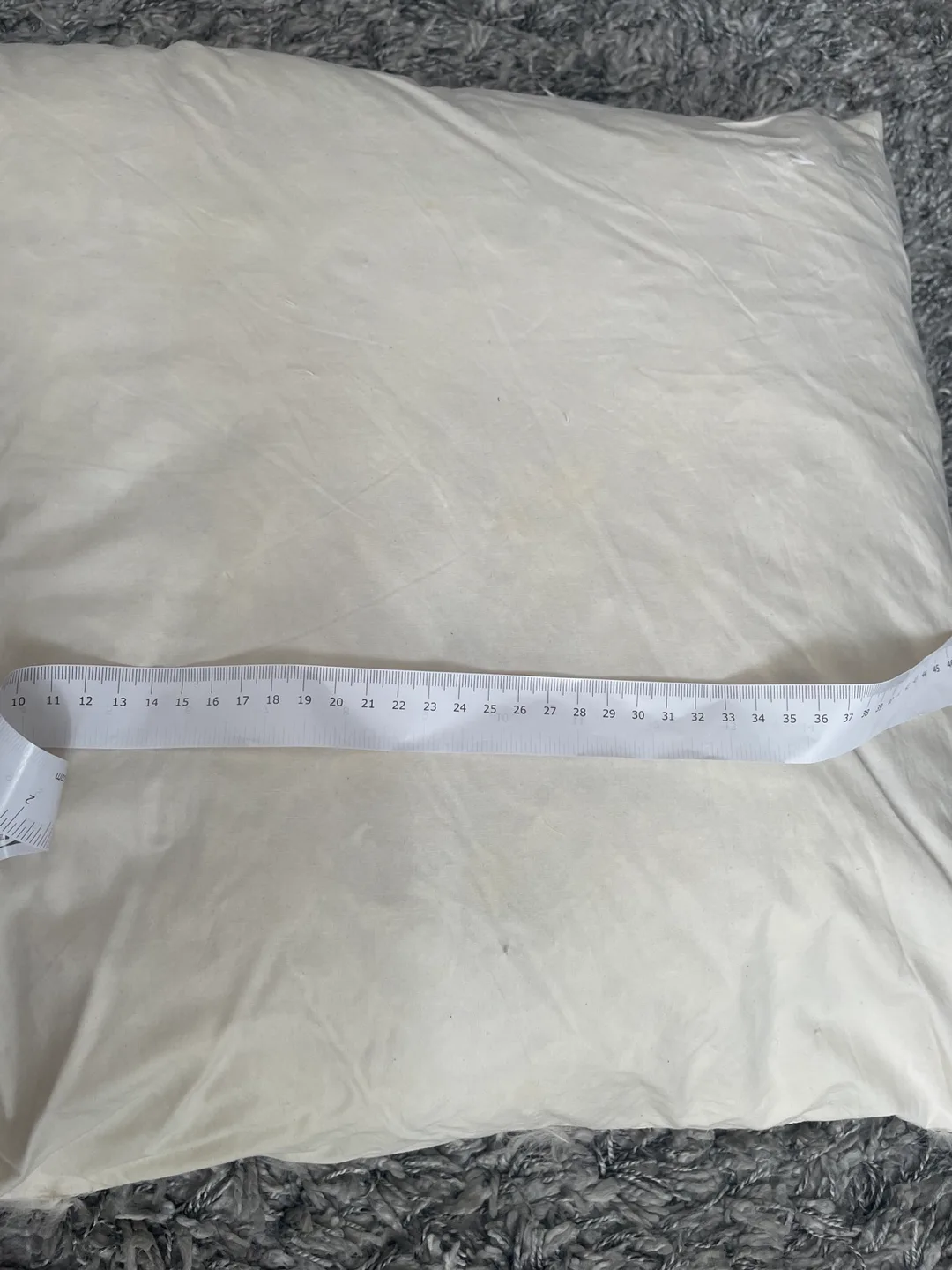 Feather Pillow (approx. 20inches) thumbnail