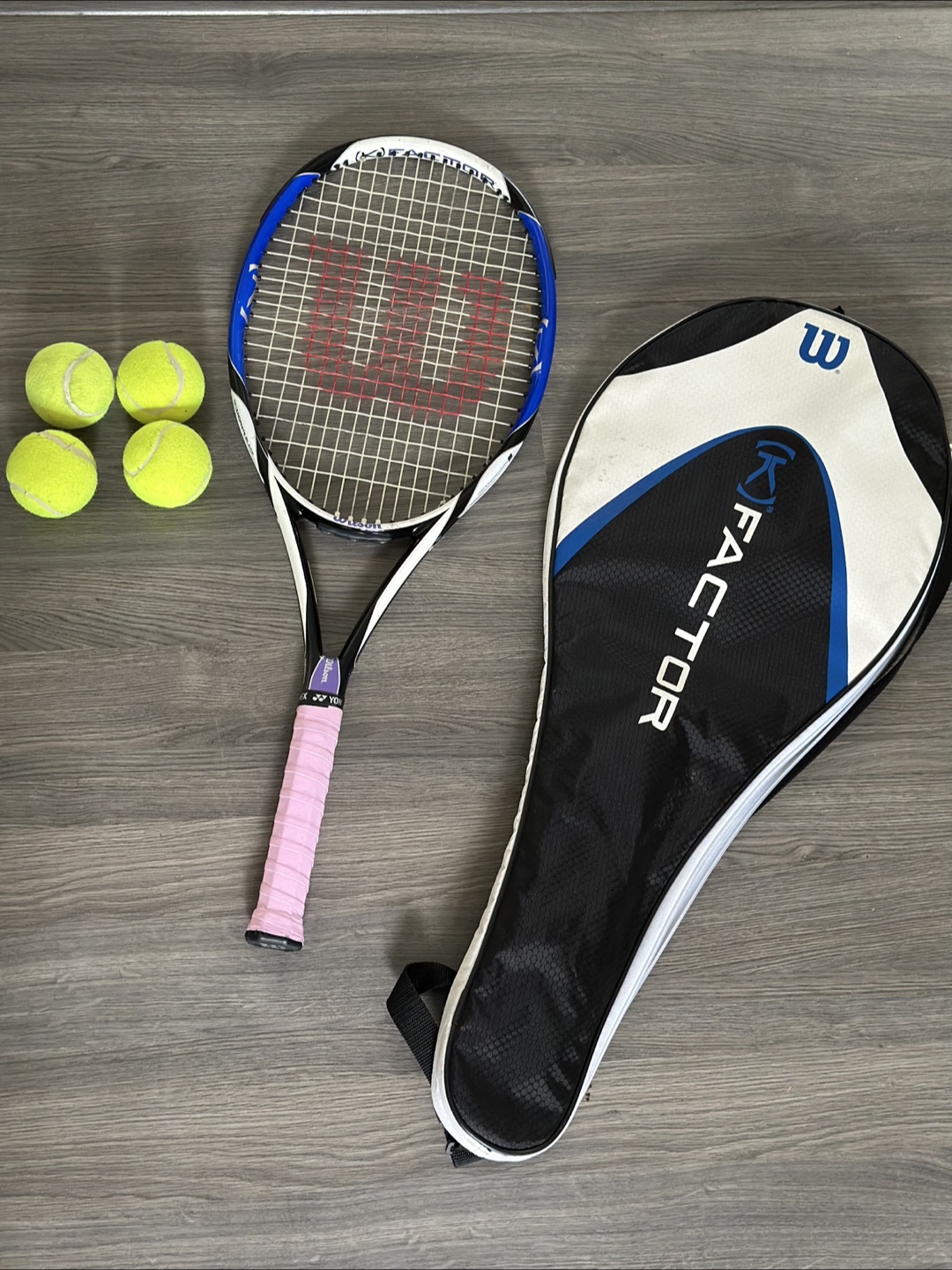 Wilson K Factor Tennis Racquet - 4 3/8 USL3