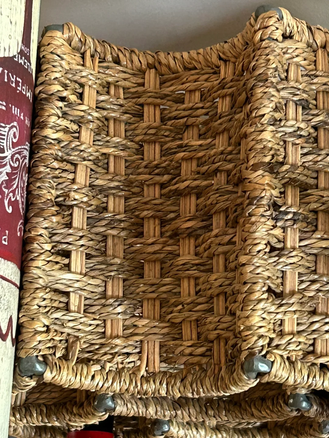 Wicker Wine Rack image indicator(3)