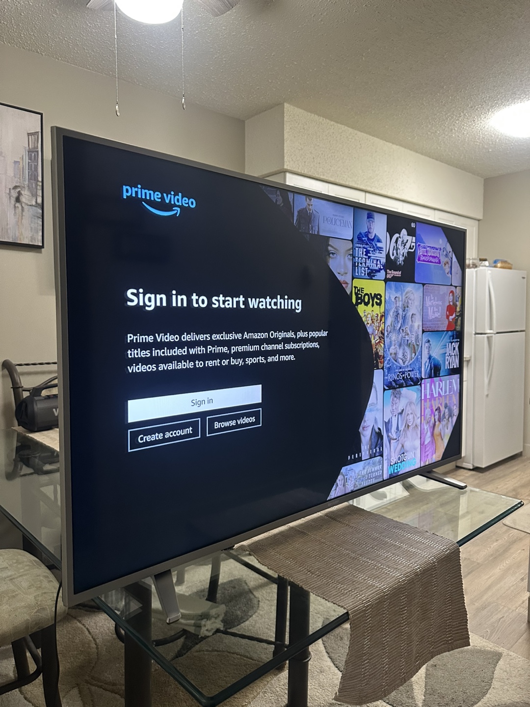 55-inch 4K UHD Smart TV is in pristine, like-new condition. - photo 4