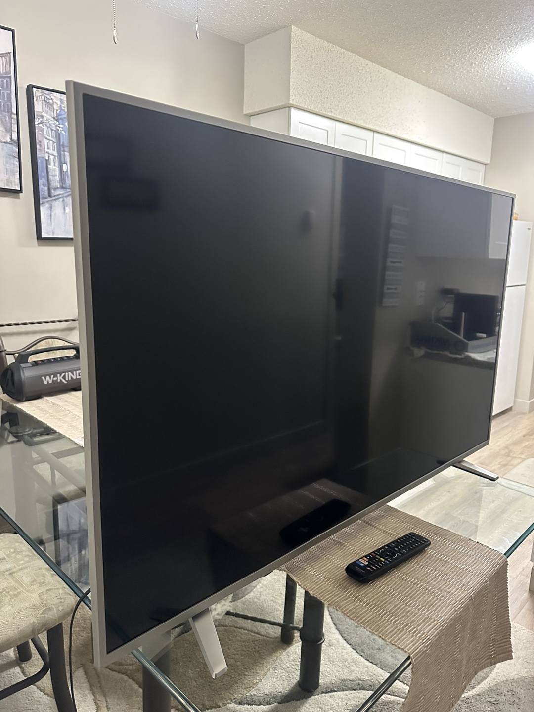 55-inch 4K UHD Smart TV is in pristine, like-new condition. - photo 3