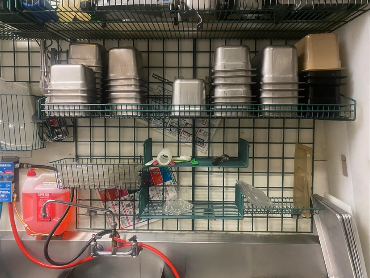 Restaurant Rust-Free Wall Shelf Unit thumbnail