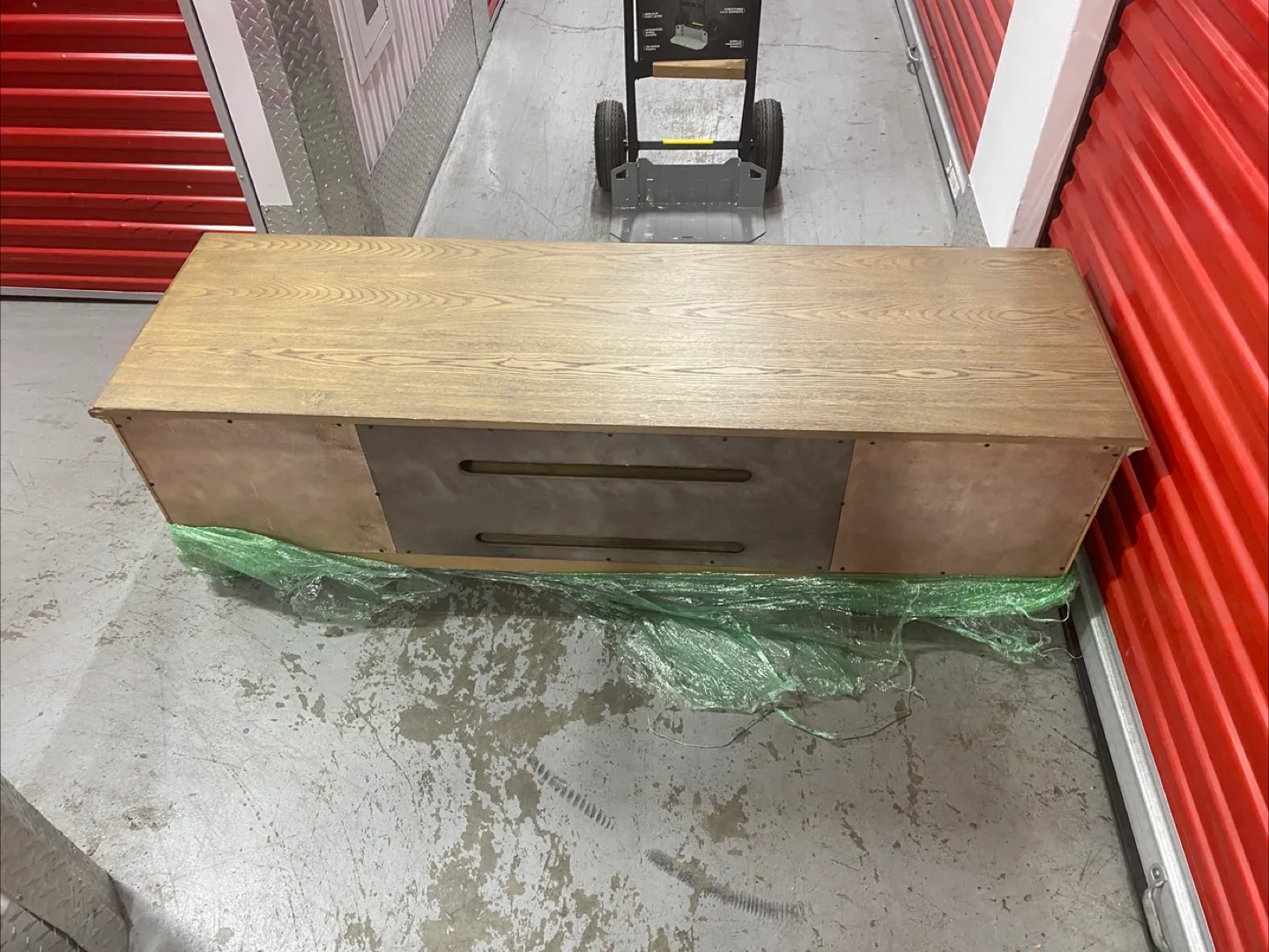 Rustic Style Wood TV Storage Cabinet image indicator(4)