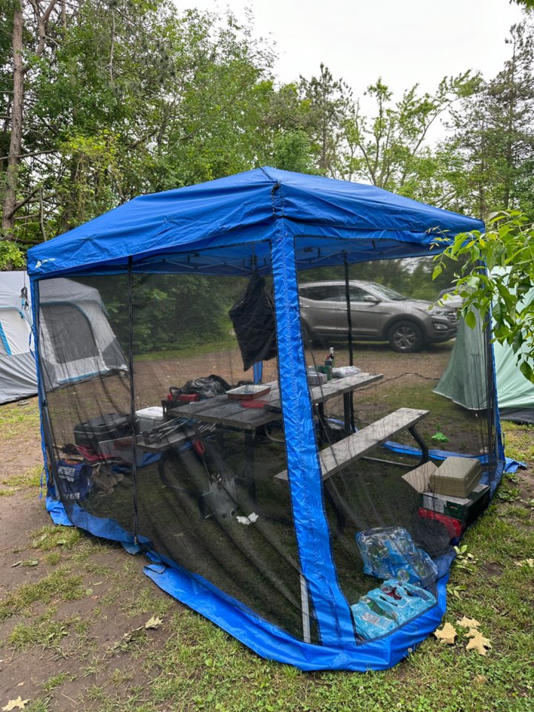 Ozark Trail Slant Leg Canopy with Mesh Curtain - photo 2