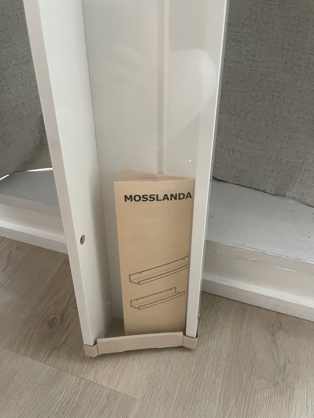 IKEA Mosslanda Picture Ledge - White, 45 inch - photo 2
