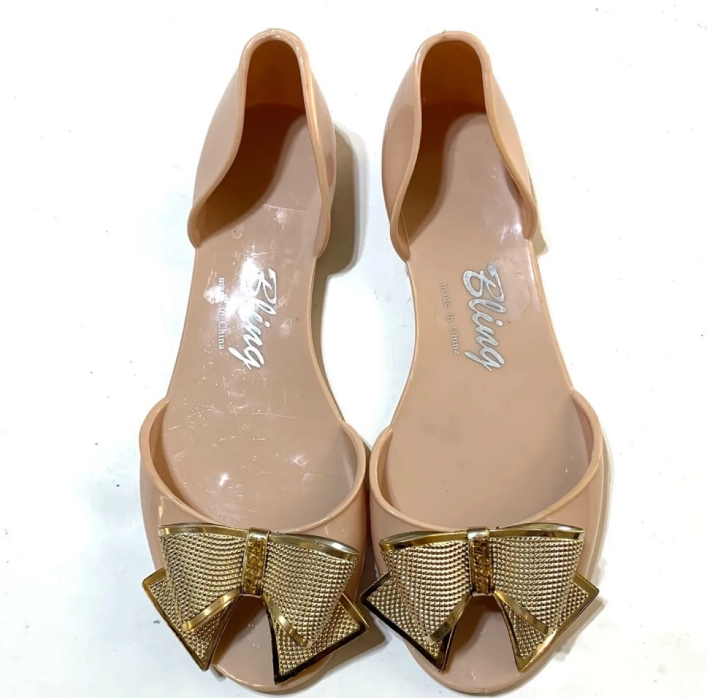 Bling Jelly Flats - Size 38 thumbnail
