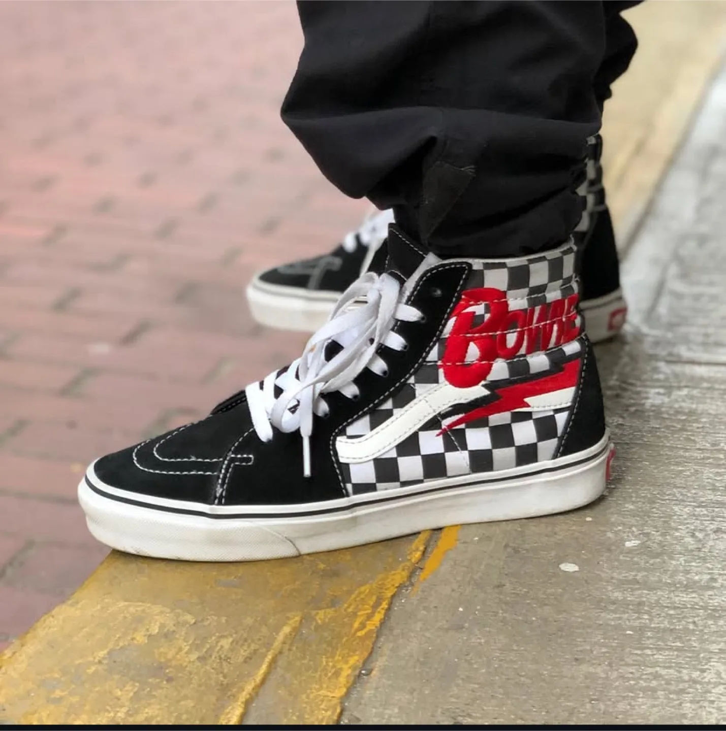 Vans Sk8-Hi David Bowie Sneakers, US Women's 13 thumbnail
