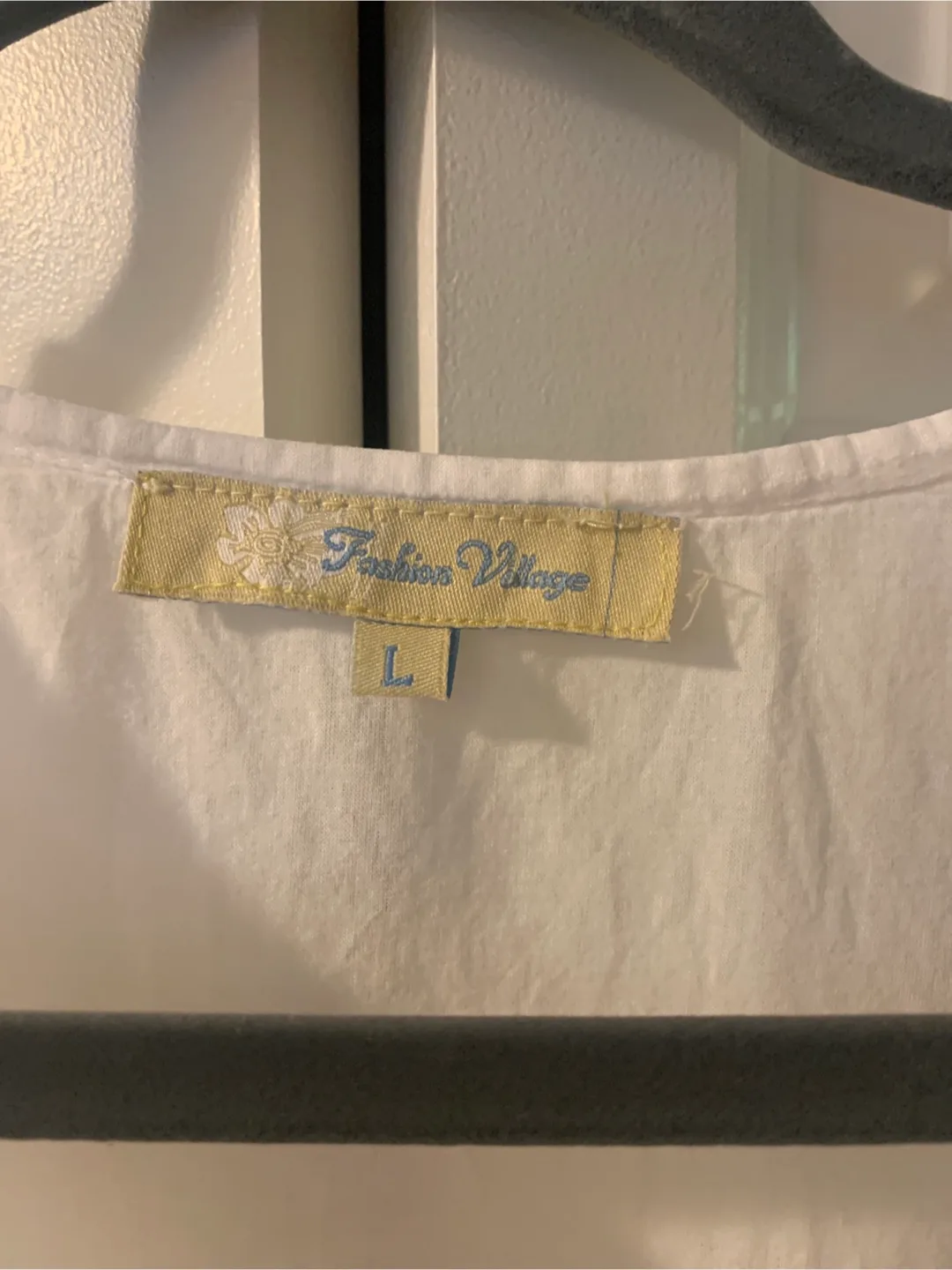 Fashion Village-White Gorgeous Blouse image indicator(3)