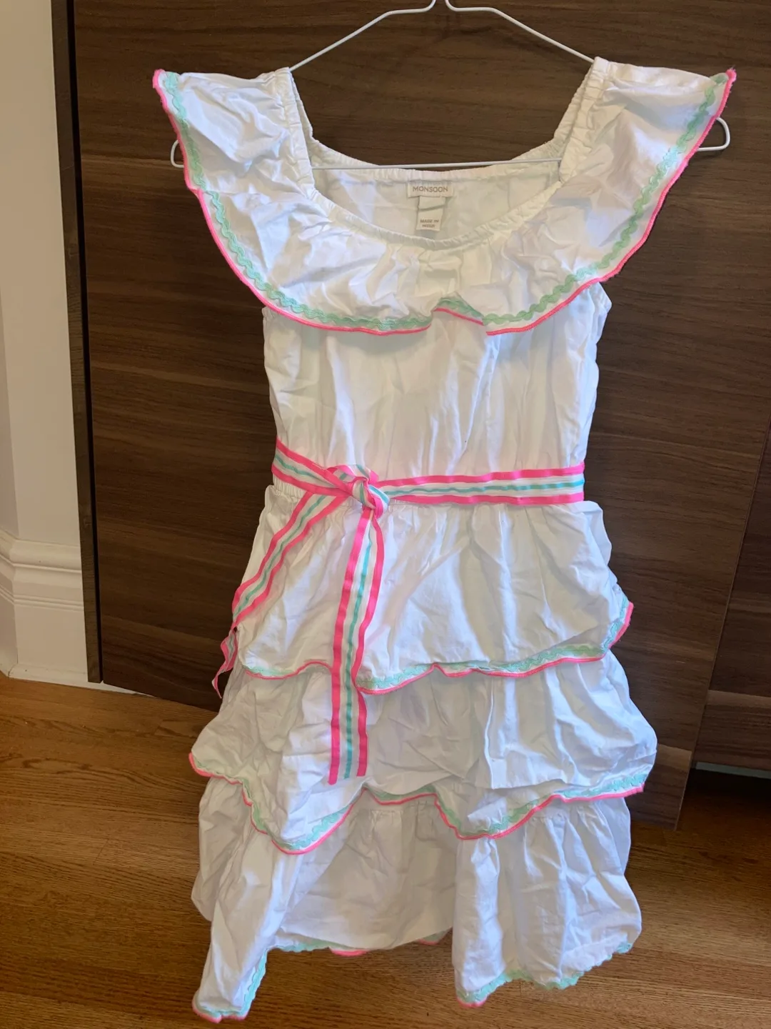 Monsoon White Dress - 9 years thumbnail