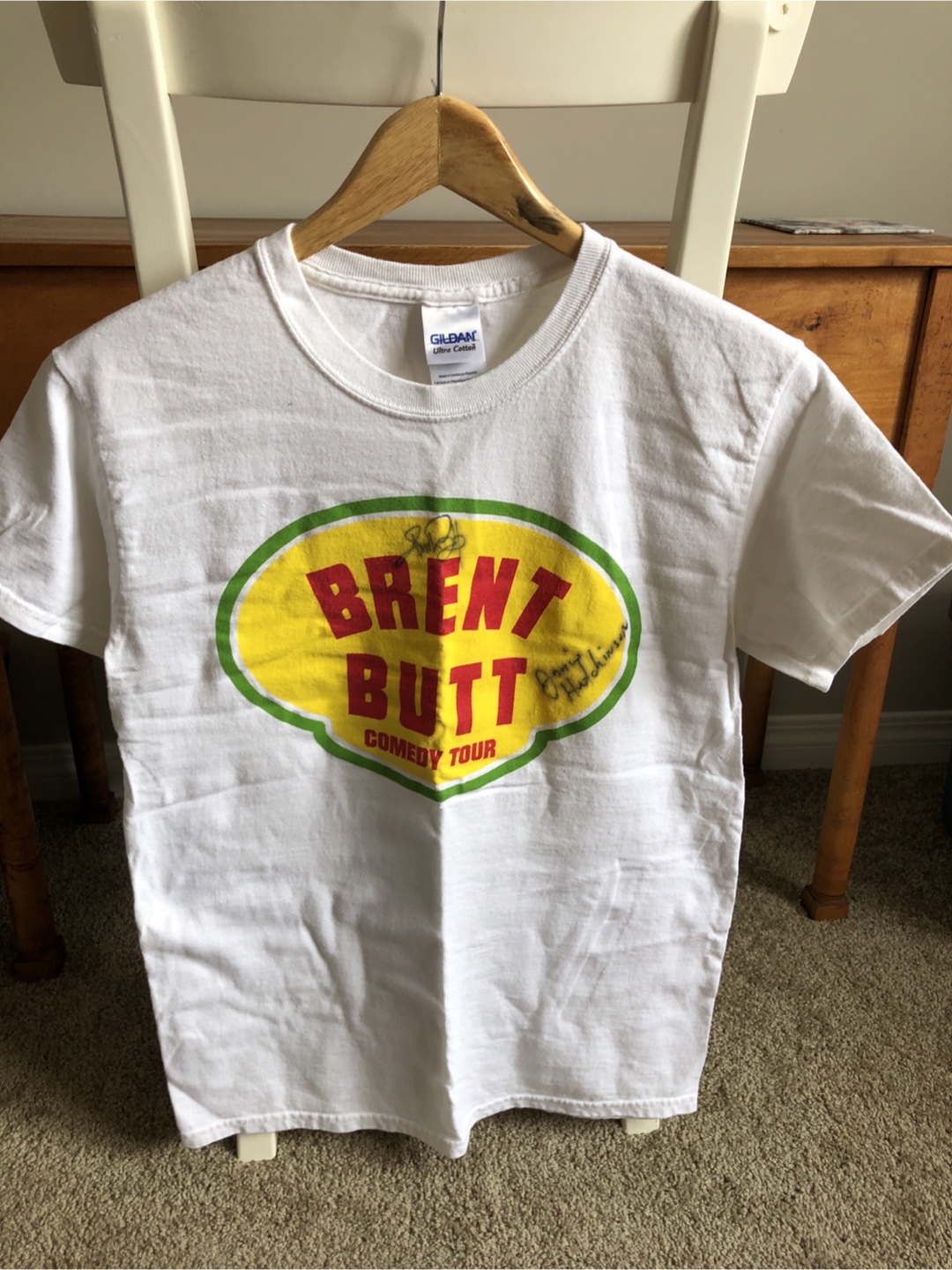 Brent Butt Comedy Tour signed T-Shirt - photo 2