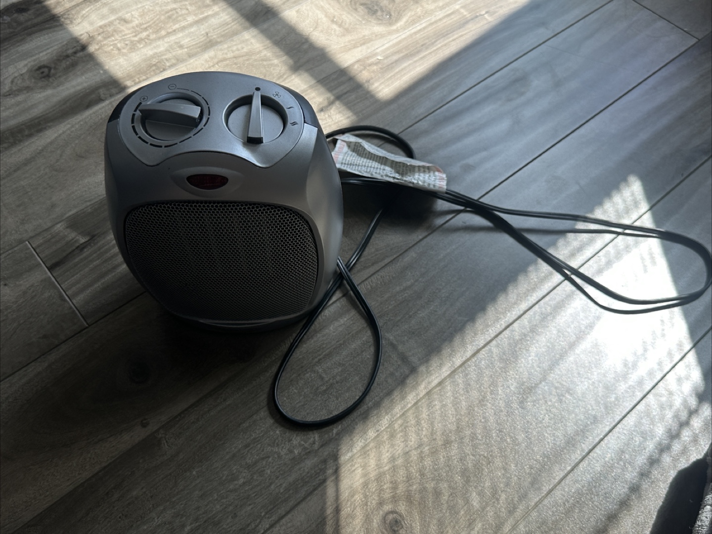Portable Space Heater. Has a cooling setting too