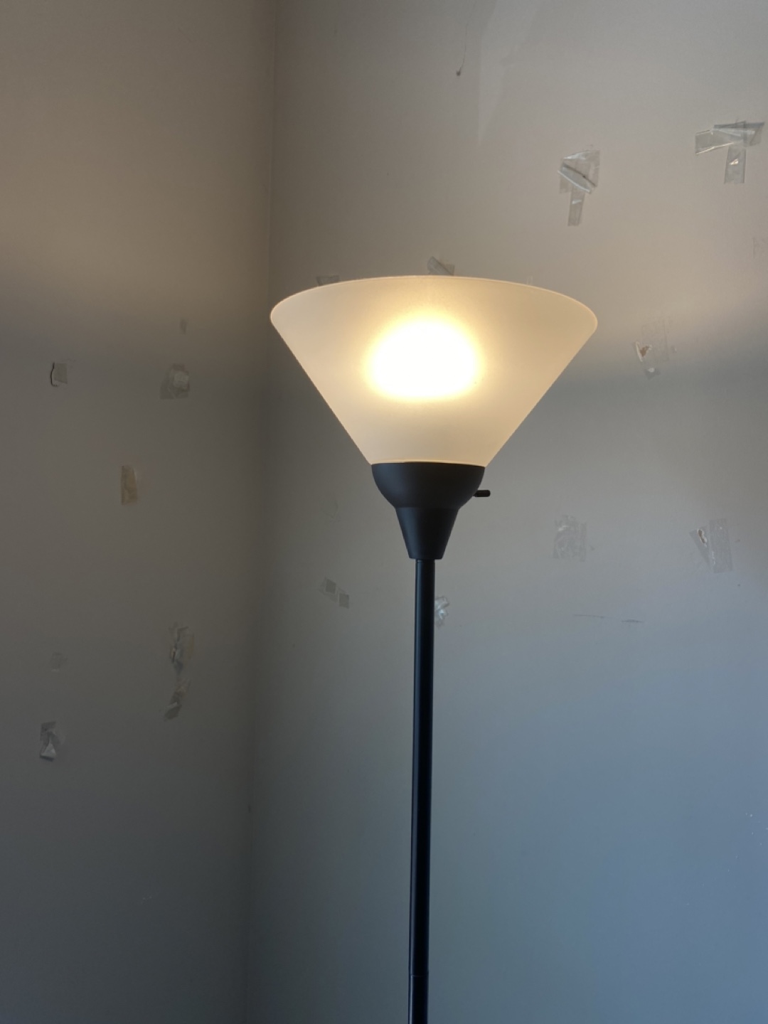 Standing Floor Lamp - Black & White