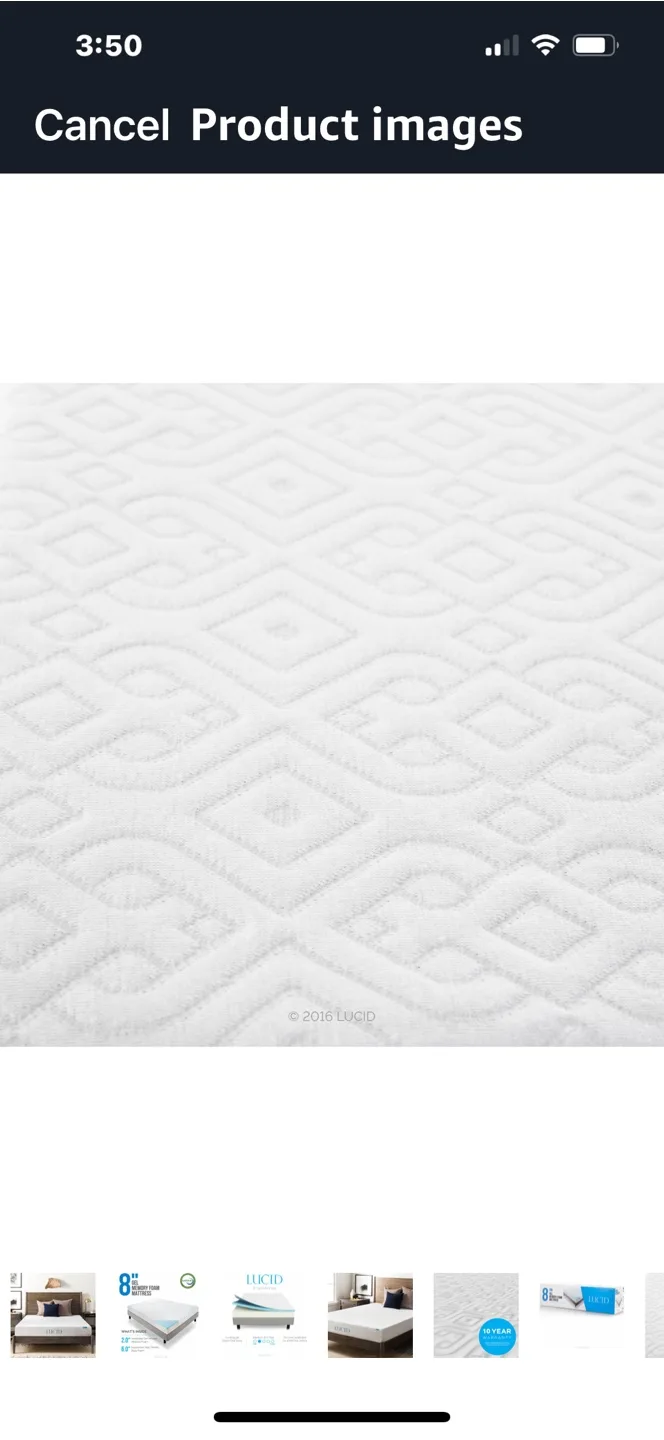 Lucid 8-Inch Gel Memory Foam Full Mattress image indicator(2)