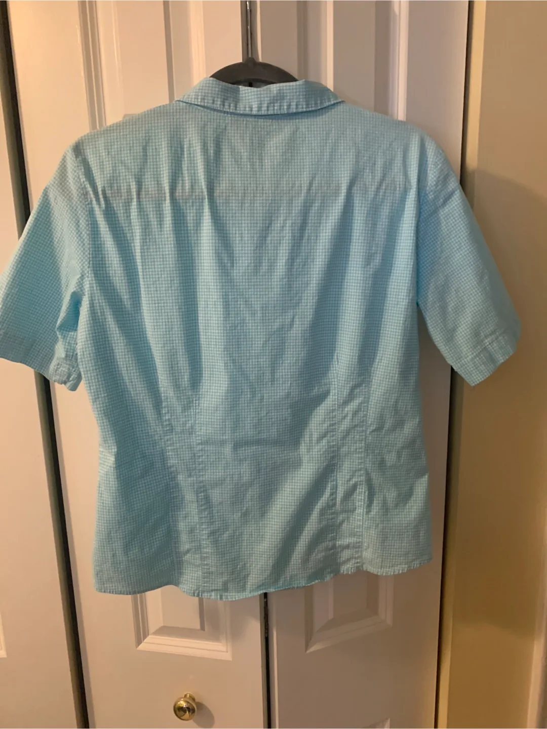 Harve Benard Blue Gingham Blouse image indicator(3)