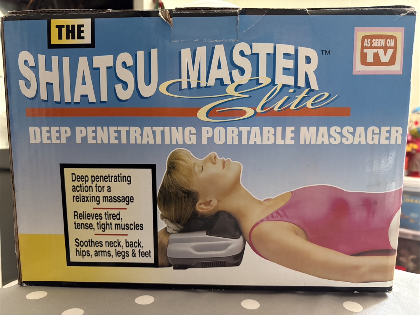 Shiatsu Master Elite Deep Penetrating Portable Massager