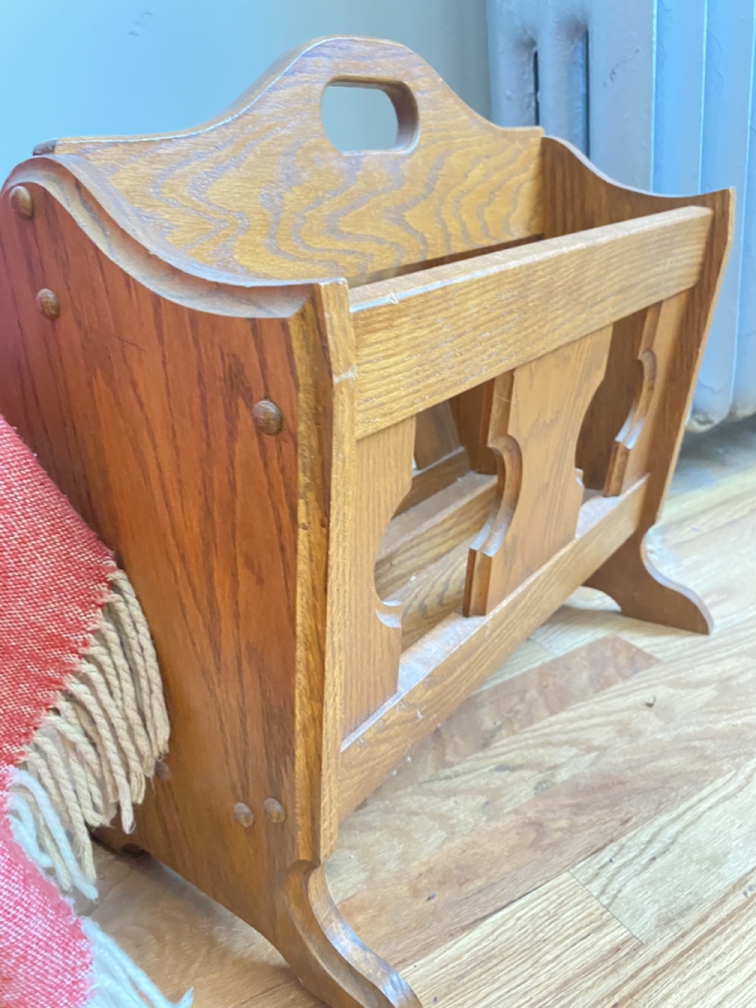 Wooden Magazine Rack - photo 2