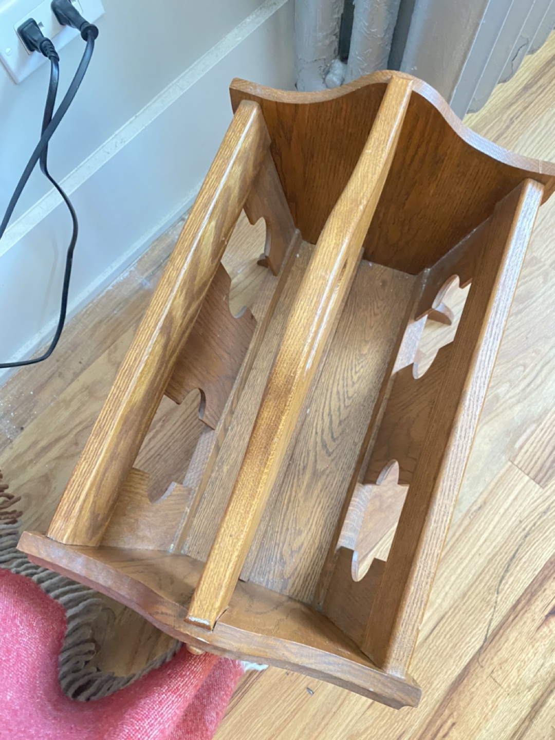 Wooden Magazine Rack - photo 3