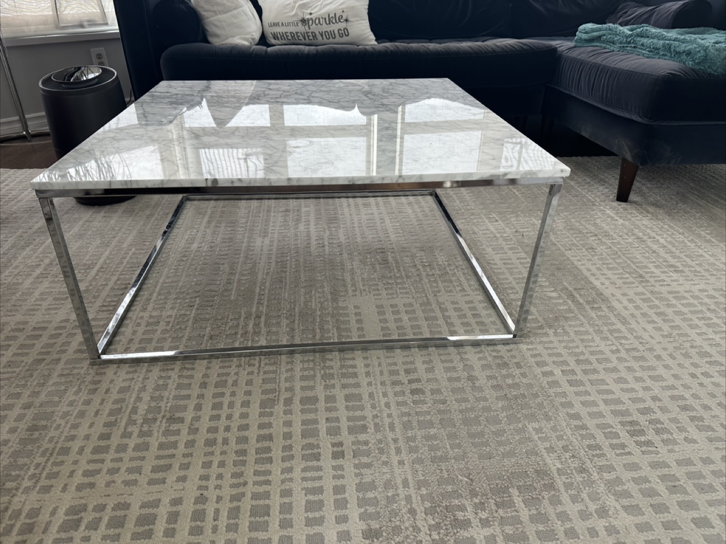 Marble Top Coffee Table - photo 2