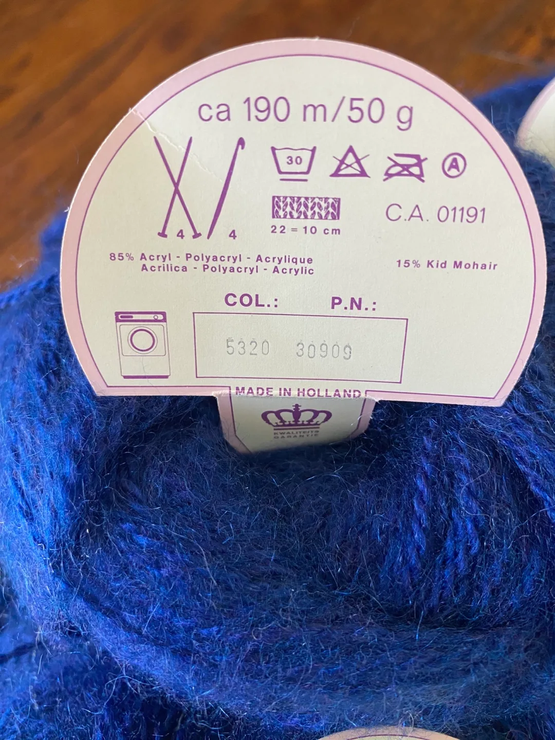 Scheepjeswol Voluma Yarn - Royal Blue -10 balls image indicator(4)